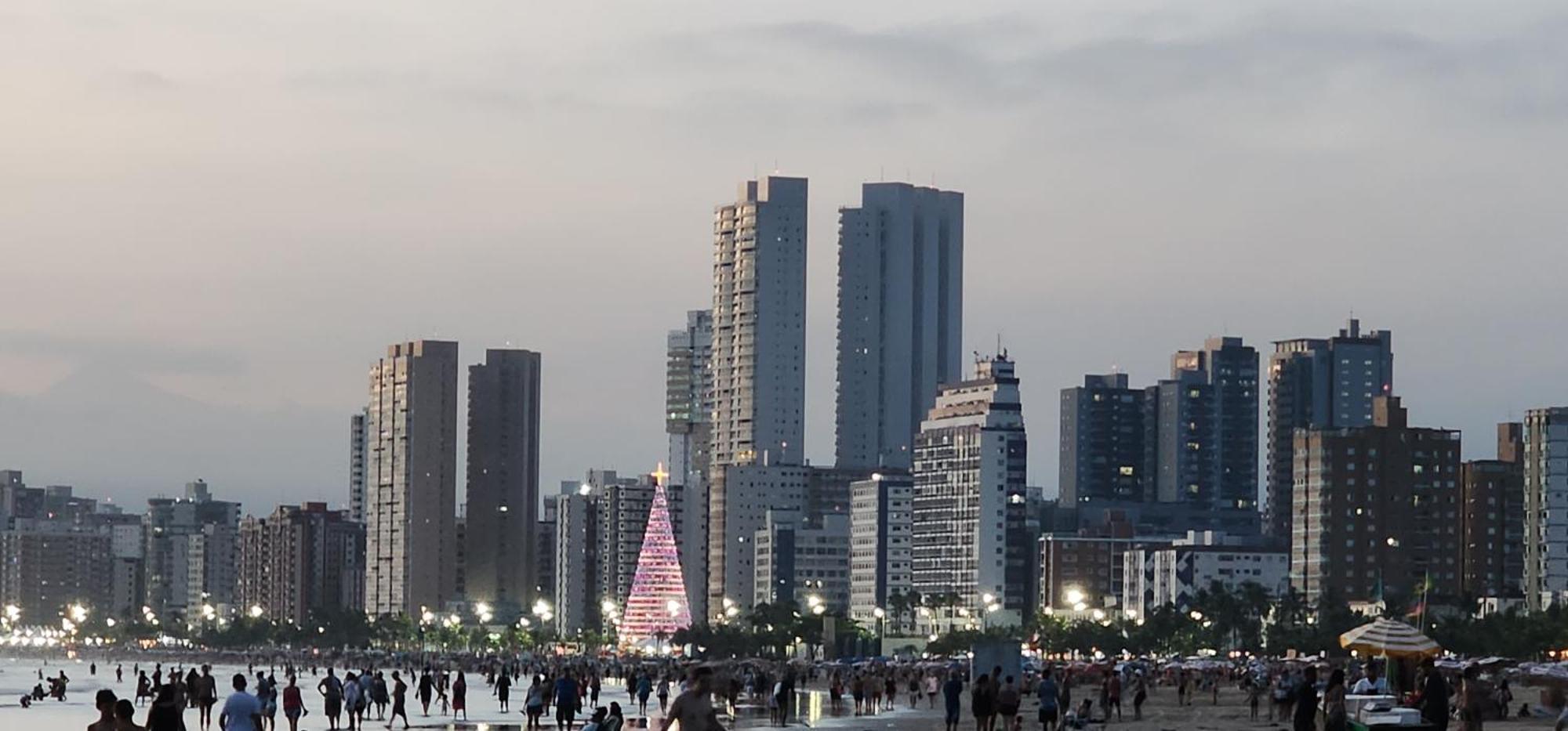 Apto Frente Mar Em Praia Grande ภายนอก รูปภาพ